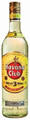 Rum Anejo tres anos HAVANA CLUB 70 cl (al lt 14,27)