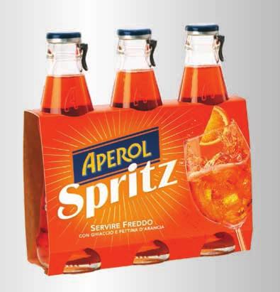 Spritz APEROL 3x17,5 cl (al lt 7,98) 4,19