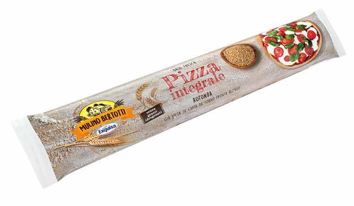 1,29 Base per pizza integrale EXQUISA 280 g (al kg
