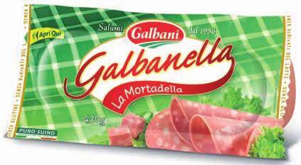 1,99 Mortadellina Galbanella GALBANI 430 g (al kg
