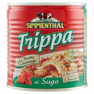 Trippa SIMMENTHAL sugo 400 g (al kg 5,95) 2,38