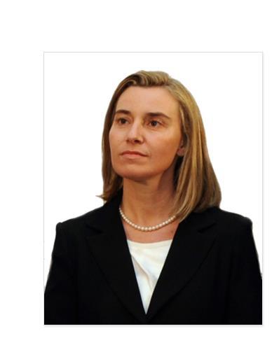 L ALTO RAPPRESENTANTE DELL UNIONE PER GLI AFFARI ESTERI E LA POLITICA DI SICUREZZA (Federica Mogherini) Il Consiglio europeo, deliberando a maggioranza qualificata con l'accordo del Presidente della