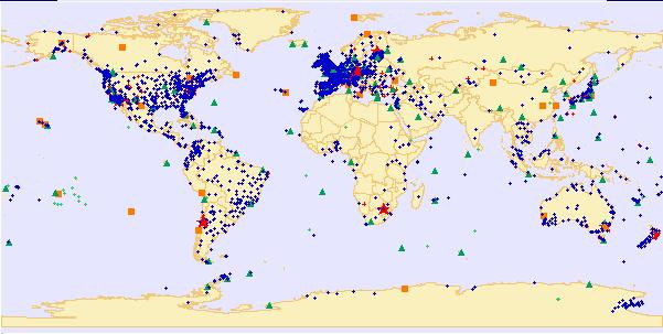 Sistema di riferimento globale International Terrestrial Reference System (ITRS) Il sistema WGS84 è costantemente