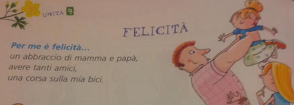 Libro di scuola primaria Famiglia