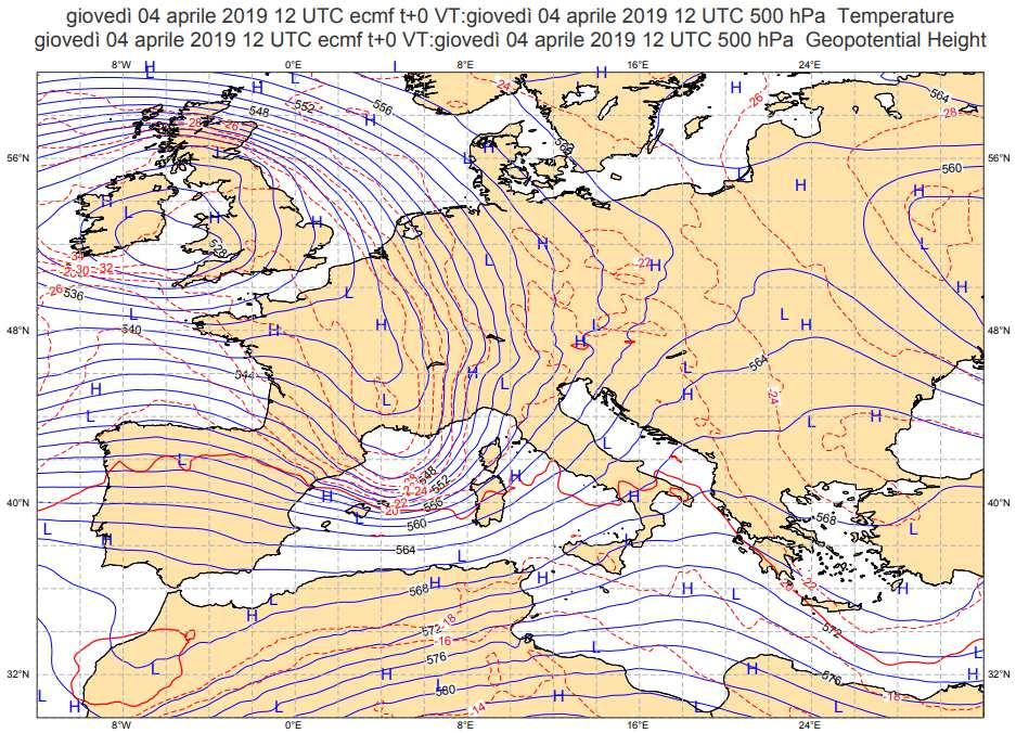 CARATTERIZZAZIONE METEOROLOGICA DEL MESE DI APRILE 2019 Aprile 2019 è risultato molto piovoso e con copiose nevicate in montagna.