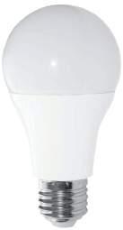 Lampadine E27 Connettore E27 standard: forma a goccia classica con rifinitura opalina per una migliore diffusione di luce.