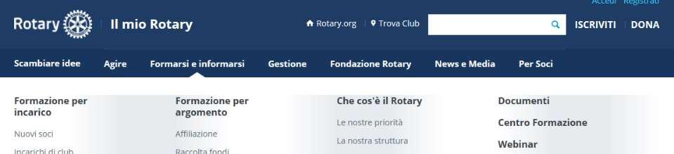 PER INCARICO PER ARGOMENTO CHE COSA E IL ROTARY