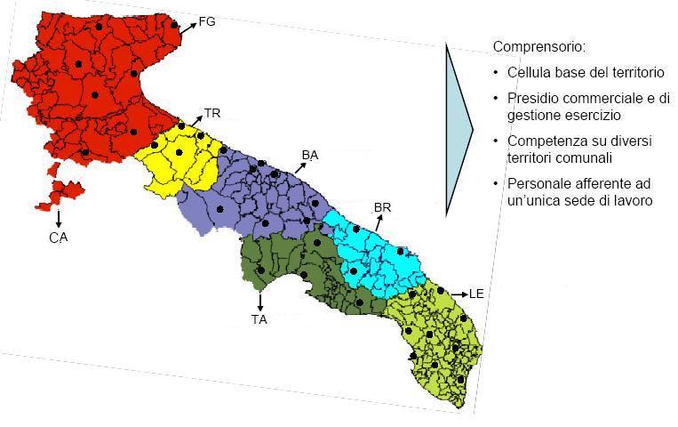 la presenza e il territorio Un modello sostenibile nel governo del Servizio