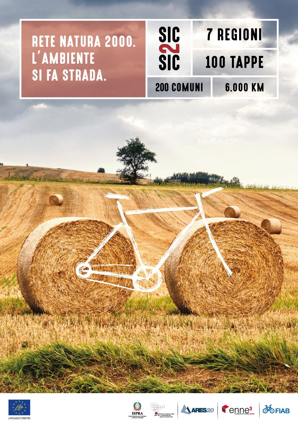 Commissione europea ISPRA Campagna di comunicazione integrata per la promozione del progetto Life Sic2Sic - In bici attraverso la rete Natura 2000 Integrated communication campaign for