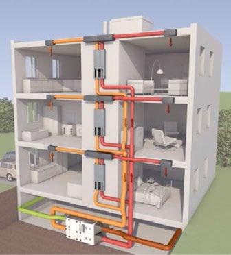 comfort ComfoAir 550 (massimo due box di ventilazione dell abitazione) (apparecchio di ventilazione con regolazione della pressione).