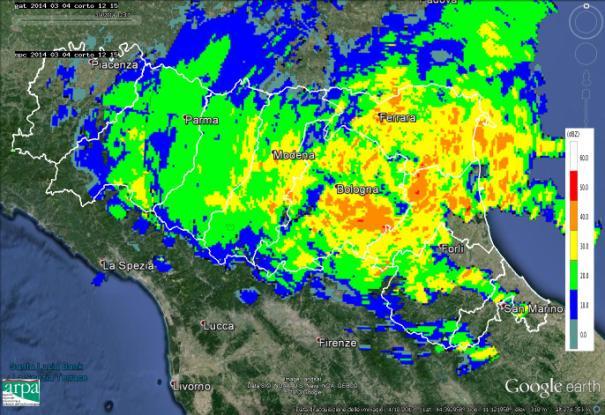 Figura 5: Mappe di riflettività