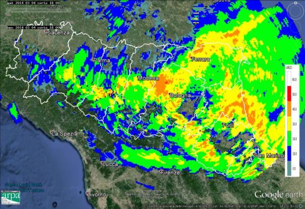 Le ultime precipitazioni si