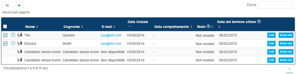 Trovare e gestire i progetti esistenti Per modificare e/o aggiungere informazioni a un progetto esistente, procedi come descritto di seguito.