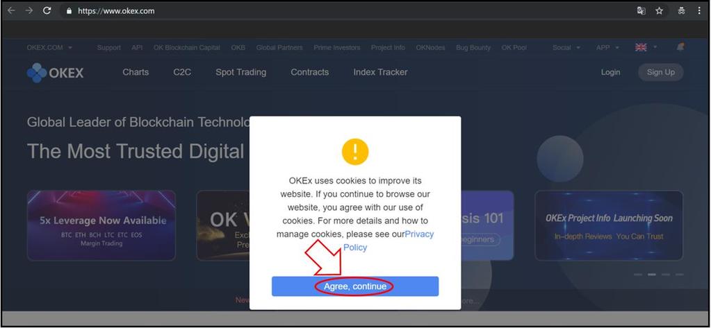 OKEx OKEx è una piattaforma di asset trading digitale nata da OKCoin.com.