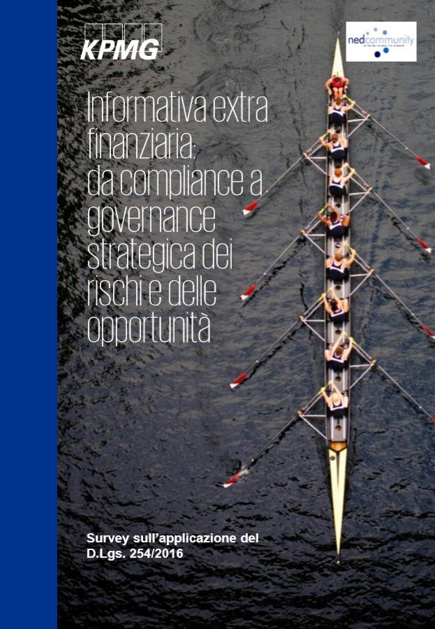 comitato endoconsiliare indipendentemente dalla DNF; Relazione con SDGs: appena il 21% delle società ne fa menzione; Impegno: il 32% ha indicato