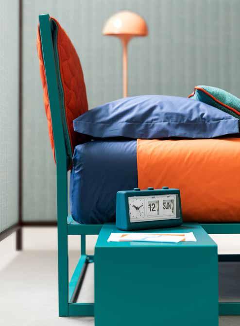 SAMOA MATCH - BEDROOM SPACE LETTI SINGOLI 8 I 9 UNA SCELTA CHE PARLA DI TE A CHOICE THAT SPEAKS ABOUT YOU ARREDARE CON I COLORI FURNISHING WITH COLOURS FRAME FRAME TWIST FRAME DRESS pag.80 pag.86 pag.