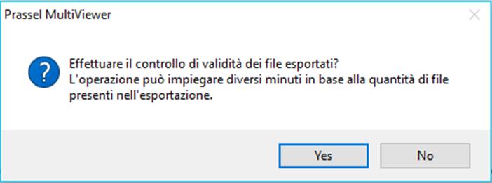 CONSULTARE I FILE ESPORTATI O MASTERIZZATI Nella cartella dei file esportati o masterizzati è presente l applicazione MultiViewer, necessaria per la consultazione dei file.