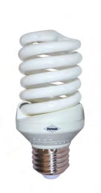 Spirali Ultracompatte E POWER INPUT TUBO TUBE Lampadine fl uorescenti compatte 18465 E27 20W 88 2700 K 1200 T3 102x50 8027940147529 0,55 15s 10/30 18470 E27 20W 88