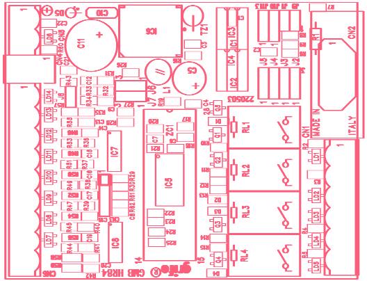 ITALIAN TECHNOLOGY grifo CN6 CN4 CN5 LD7 14 LD6 7 14 Mini Modulo CN3 4 1 LD1 4 LD5 CN1