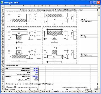 Con la risoluzione dei telai sottoposti alle forze sismiche di piano, come sopra determinate, e alle altre combinazioni di carico si ottengono gli spostamenti di piano per le verifiche SLD e le