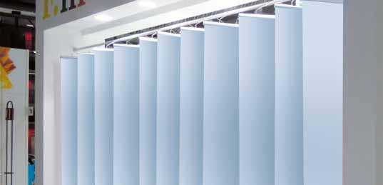 SOLUZIONI ACUSTICHE SISTEMI DI TENSIONAMENTO TEXLIT Il profilo di tensionamento in PVC Texlit è adatto all installazione di ogni tipo di tessuto in ambienti interni e permette, con le sue molteplici