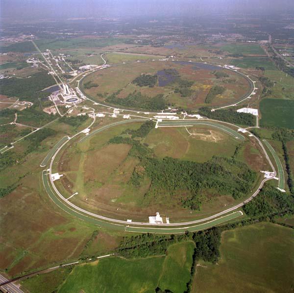 Fermilab from the air ACINST(Accelerator