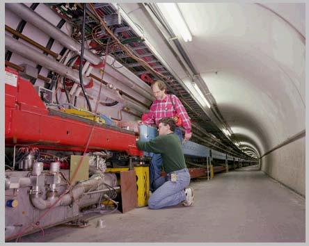 Fermilab tunnel ACINST(Accelerator