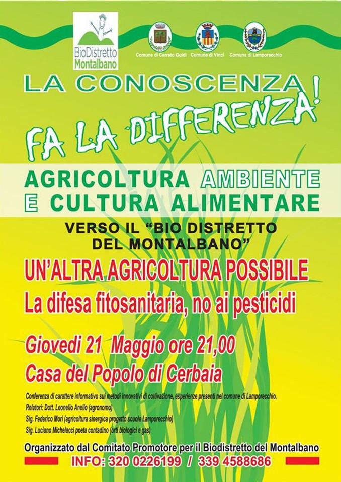 Firenze Dipartimento di Urbanistica, distaccamento di Empoli per facilitare la formazione e l acquisizione delle competenze necessarie alla formazione del Bio-distretto.