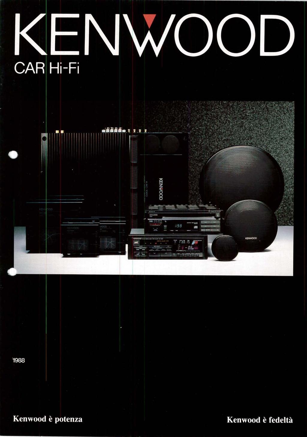 KENWOOD CAR Hi-Fi 1988