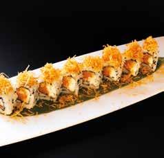 mandorle 125 / Star roll Philadelphia, crunch, salmone e