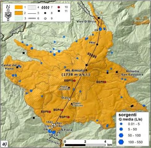 Il sistema acquifero delle vulcaniti del Mt.