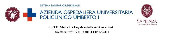 legale, Viale Regina Elena 336 RESPONSABILI SCIENTIFICI: PROF. V. FINESCHI PROF.