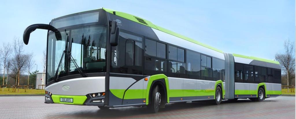 di almeno una linea totalmente elettrica (linea 8) Nuovi bus 18 metri