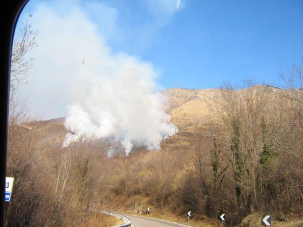 Obiettivi Costruire una mappa del rischio di incendi boschivi in base alla