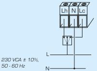 Cablaggi ALFxx1 Modalità di controllo flottante a punti Modalità di controllo modulante/proporzionale 0