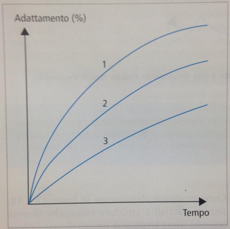 MISURA DELL ADATTAMENTO DOPO LA RIPETIZIONE DI STIMOLI ALLENANTI IN SISTEMI FUNZIONALI DELL ORGANISMO CHE SI ADATTANO CON VELOCITA DIVERSE : 1.