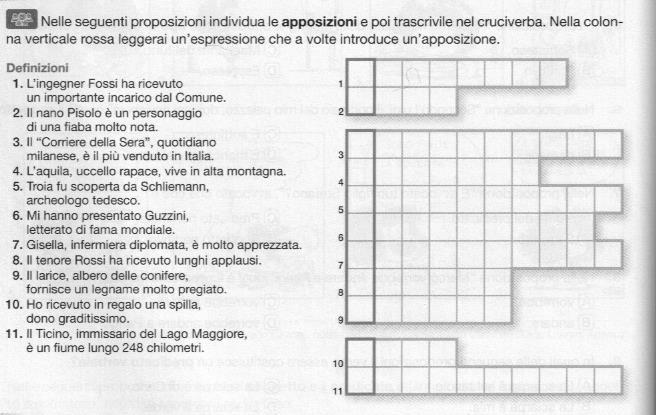 GIOCHI LINGUISTICI- MATEMATICI ITALIANO