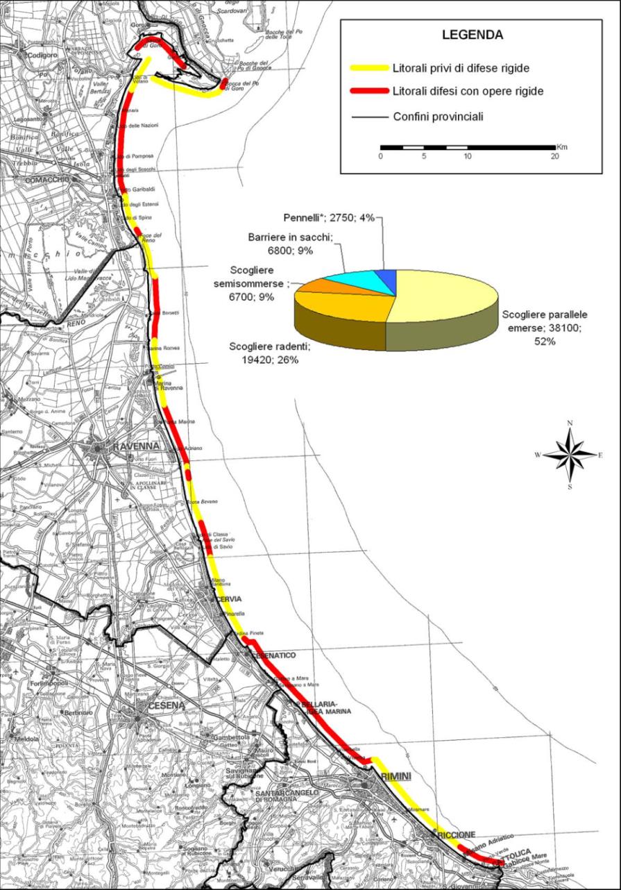 Ripascimenti delle spiagge in Emilia-Romagna Dal 1983 al 2012 oltre 9.