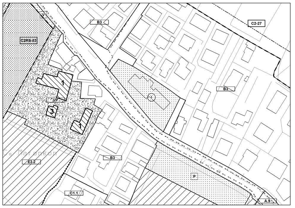 ESTRATTO DELLA STRUMENTAZIONE URBANSITICA VIGENTE STATO DI FATTO Estratto VPRG per la Terraferma approvata con D.G.R.V. n.