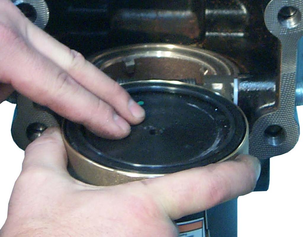 NON utilizzare solventi o abrasivi sull anello della sede del corpo della valvola o vicino ad esso. Utilizzare esclusivamente pezzi di ricambio forniti da Victaulic.