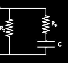 All'istante t = 0 si apre l'interruttore ed il condensatore comincia a scaricarsi.
