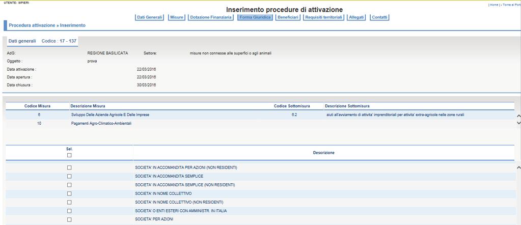 Descrizione tasti funzionali Tasto Funzione Home Torna nella pagina di instradamento senza effettuare alcuna operazione Salva Effettua il salvataggio in base dati.