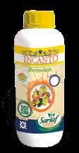 INCANTO LINEA BIOSTIMOLANTI Prodotto ad azione specifica - Biostimolante Estratto liquido di erba medica, alghe e melasso Incanto, grazie all equilibrio ottimale tra i componenti di origine vegetale,