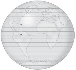 geografico è formato da più ampio, che divide la Terra in due emisferi. I paralleli sono che vanno dal Polo Nord al Polo Sud.