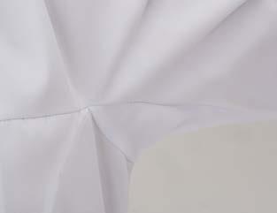 polyester 190 g / m² XS XXL Slim Fit - 2 tasche - Taschino sul petto - Abbottonatura nascosta con automatici - Polsino in maglia - 2 pockets - Breast