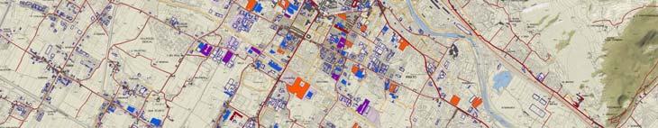 alla quantificazione e localizzazione degli standard urbanistici esistenti nel