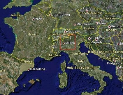 1: area di studio Per effettuare le simulazioni sono state fornite in ingresso al sistema modellistico le emissioni di inquinanti in atmosfera, censite o calcolate mediante l inventario regionale