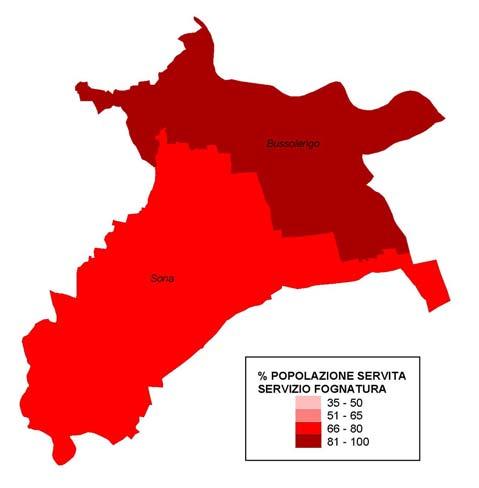 5.3.2.11 Agglomerato Bussolengo L agglomerato di Bussolengo interessa quasi esclusivamente il Comune omonimo, e una piccolissima porzione del Comune di Sona.