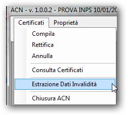 Come compilare un certificato di invalidità Di seguito riportiamo la procedura da eseguire per la compilazione del Certificato di