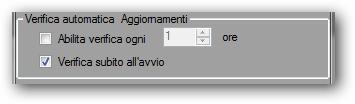 Flaggare l opzione Abilitato se la connessione ad Internet avviene tramite un server proxy L opzione relativa al Proxy di default è disattivata Compilare i campi sottostanti.